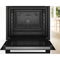 Bosch Series 4 Built-in Oven with Added Steam Function Pyro Clean | HQA574BB3B