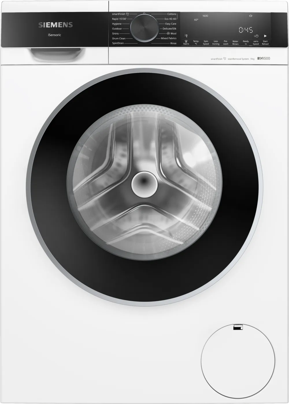 Siemens IQ500 Washing Machine 9kg 1600rpm White | WG46G2Z1GB