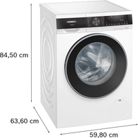 Siemens IQ500 Washing Machine 9kg 1600rpm White | WG46G2Z1GB