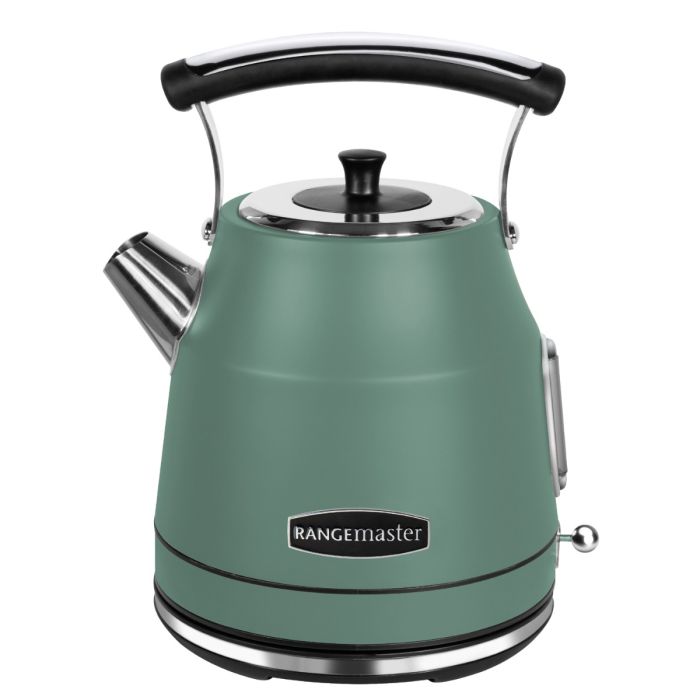 Rangemaster Classic Mineral Green Dome Kettle