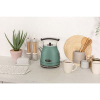 Rangemaster Classic Mineral Green Dome Kettle