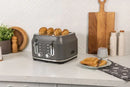 Rangemaster Classic 4 Slice Grey Toaster