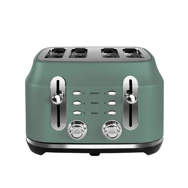 Rangemaster Classic 4 Slice Mineral Green Toaster
