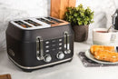 Rangemaster Classic 4 Slice Black Toaster
