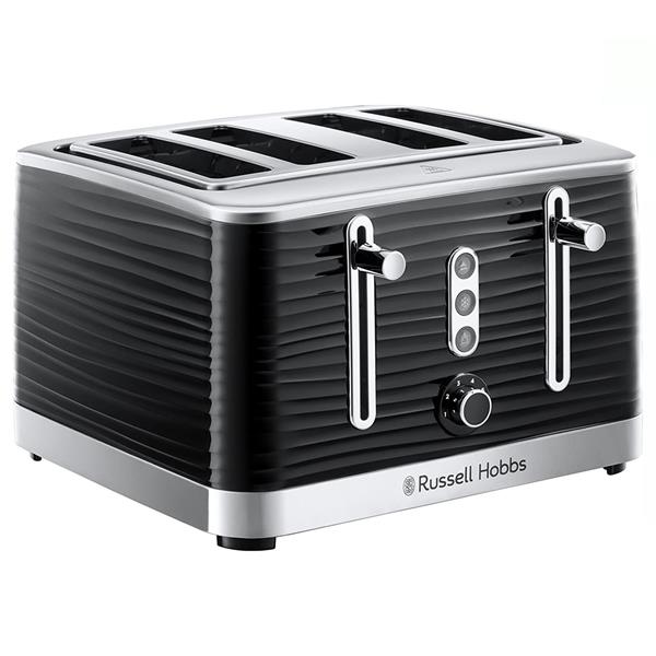 Russell Hobbs Inspire 4 Slice Toaster | Black