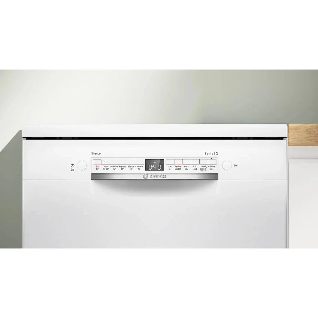 Bosch Series 2 Freestanding Dishwasher 60cm | White | SMS2HVW67G
