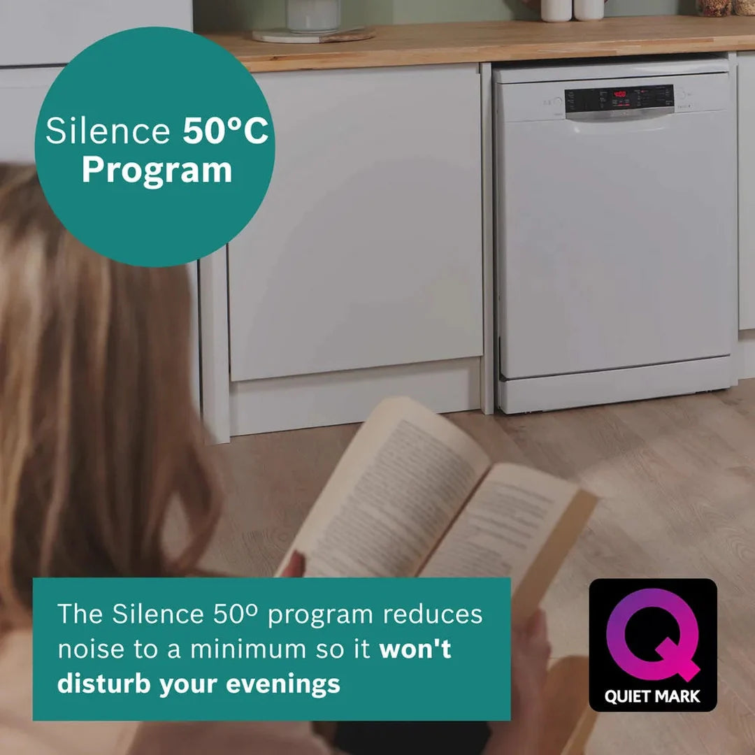 Bosch Series 2 Freestanding Dishwasher 60cm | White | SMS2HVW67G