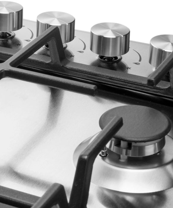 Cata Steel 4 Ring Hob | UBGHDFFJ6O.1 | Stainless Steel