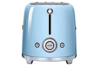 Smeg 50's Retro Style 2 Slice Toaster | Pastel Blue