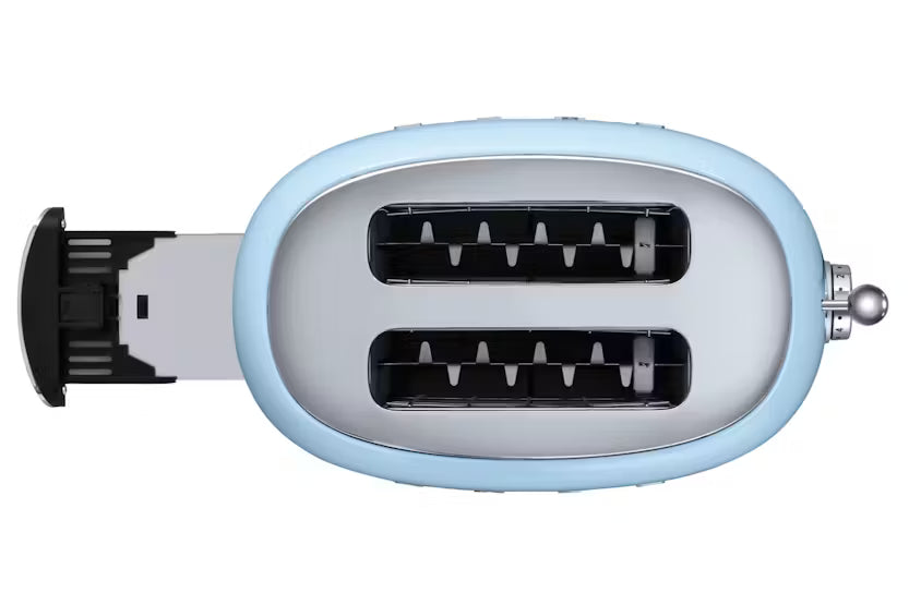 Smeg 50's Retro Style 2 Slice Toaster | Pastel Blue