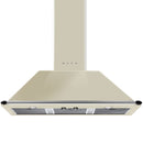 Smeg Victoria 100cm Cooker Hood | Cream | KT100PE