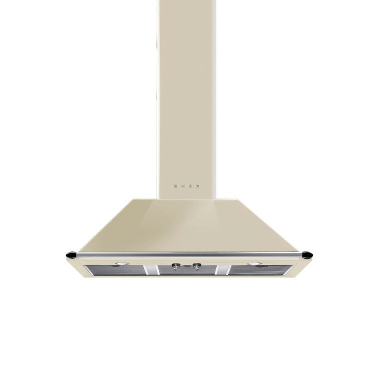 Smeg Victoria 100cm Cooker Hood | Cream | KT100PE