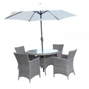 Hampton 4 Seater Set