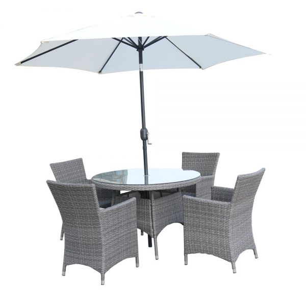 Hampton 4 Seater Set