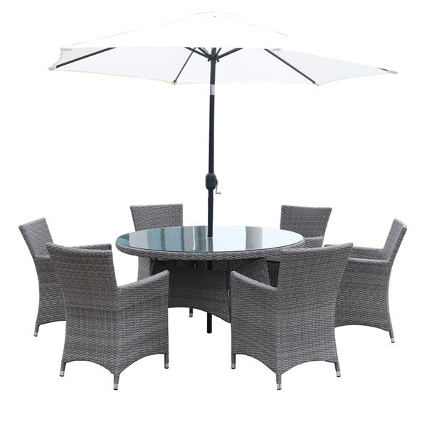 Hampton 6 Seater Set