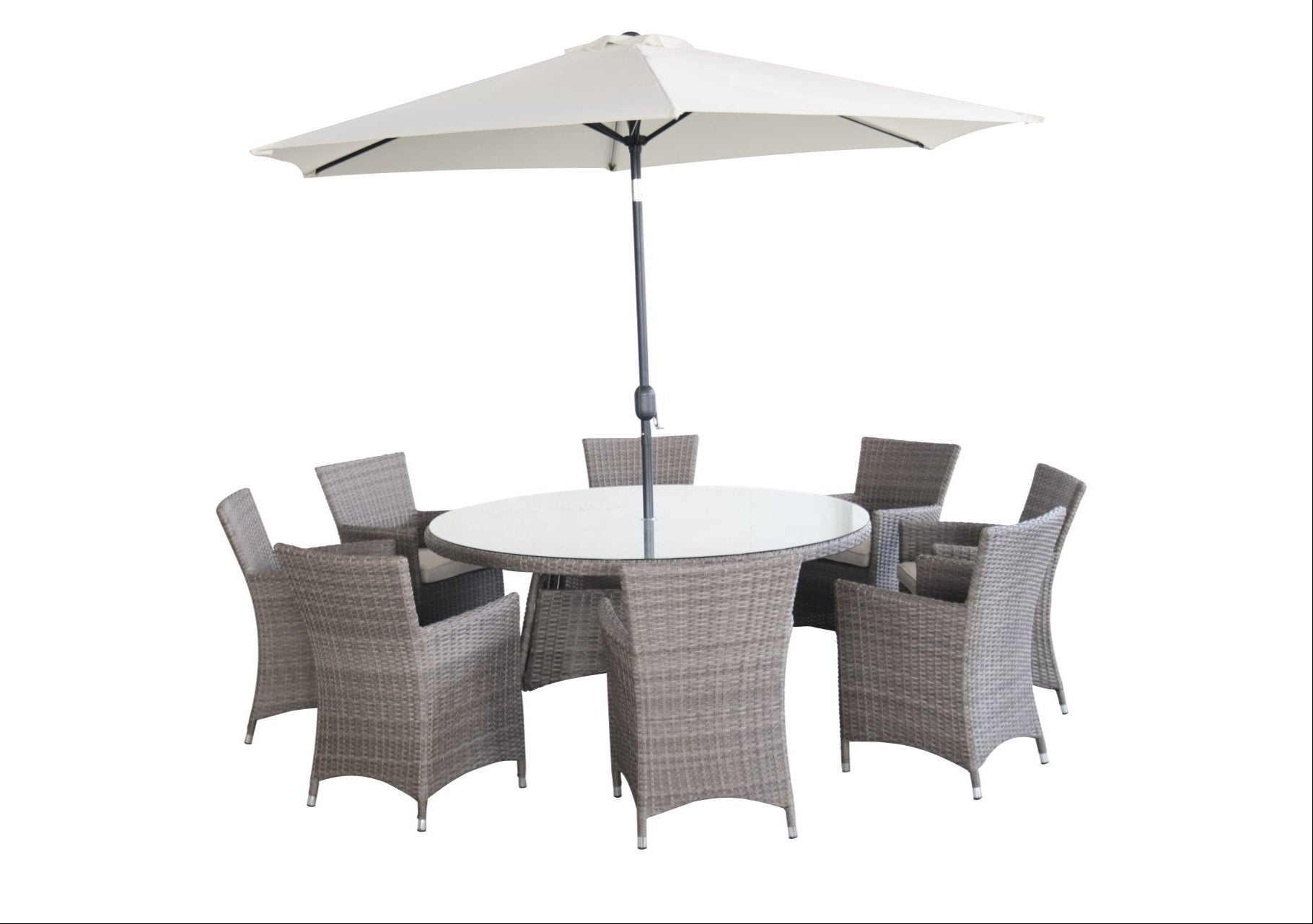 Hampton 8 Seater Set