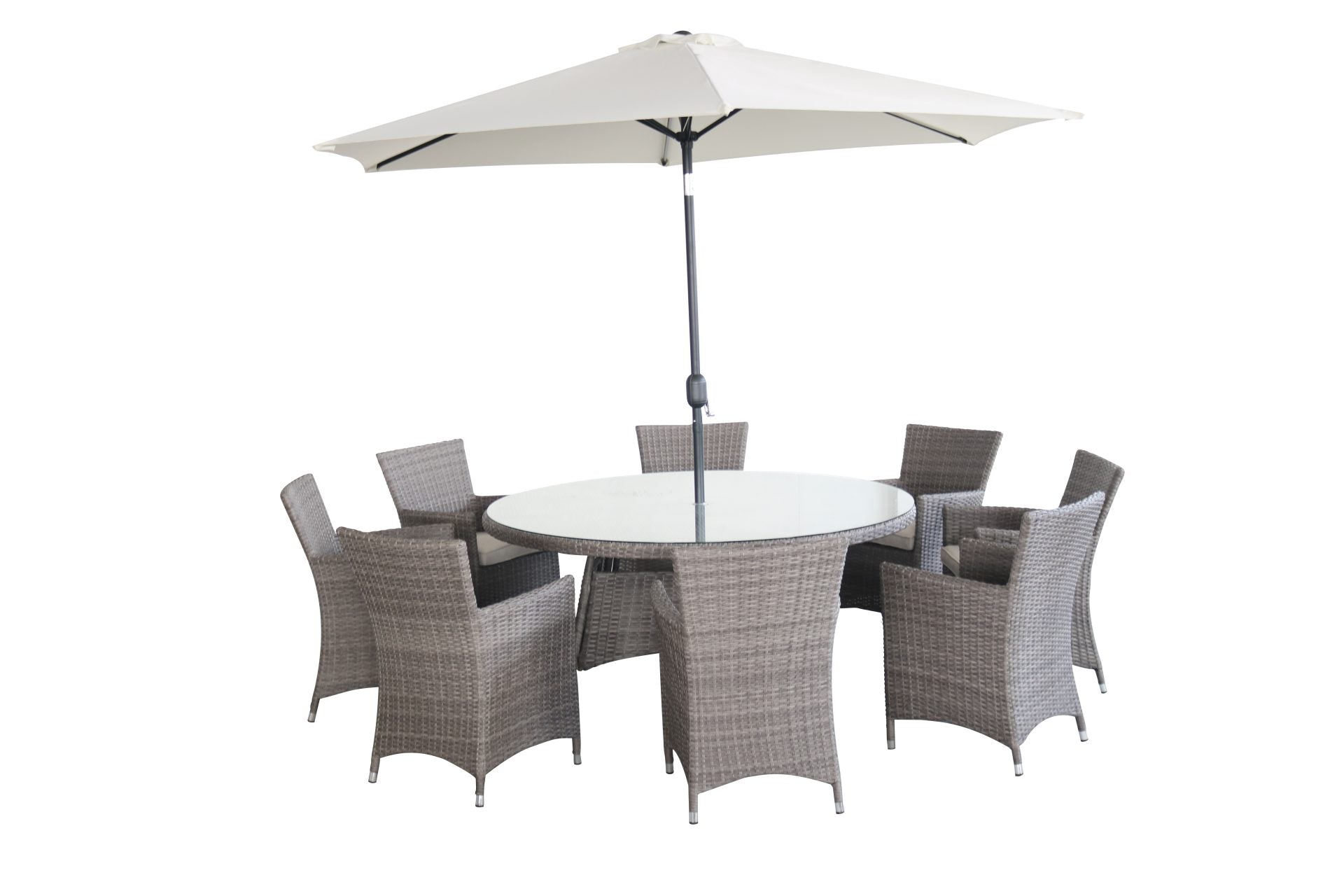 Hampton 8 Seater Set
