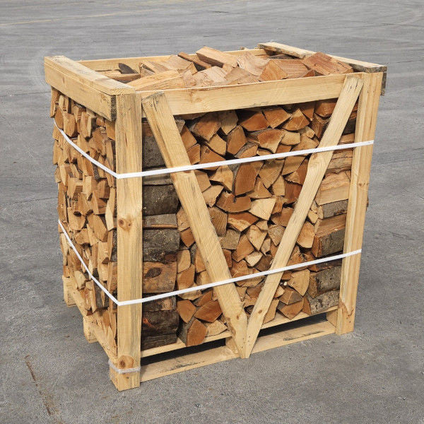 Kiln Dried Firewood Birch Crate 1M3