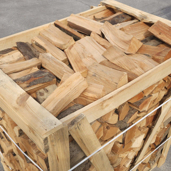 Kiln Dried Firewood Birch Crate 1M3