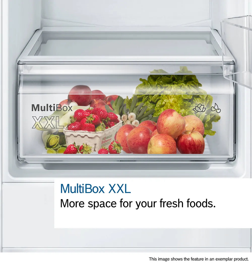 BOSCH Series 2 Integrated 60/40 Fridge Freezer - Sliding Hinge KIN96NSE0G
