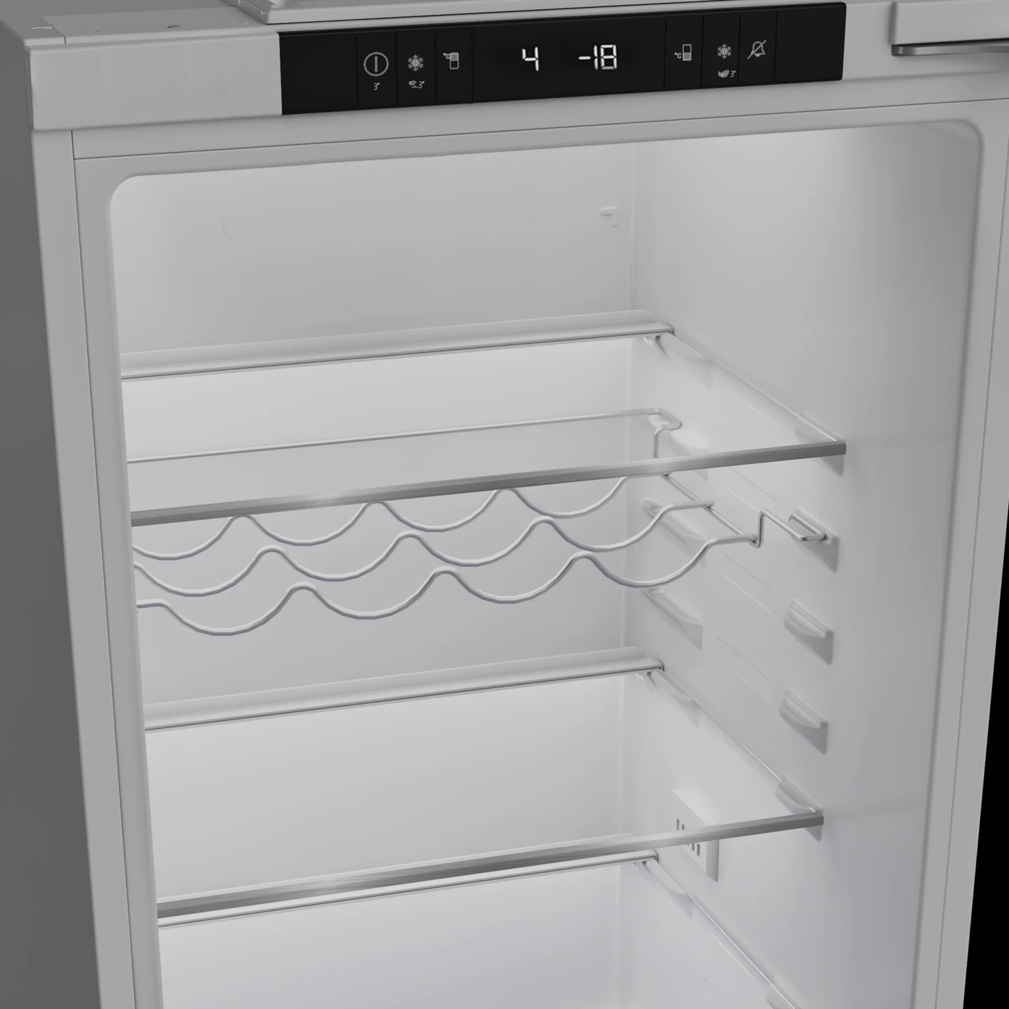 Blomberg 70/30 Integrated Frost Free Combi Fridge Freezer with VitaminCare+ | KNE4554EVI