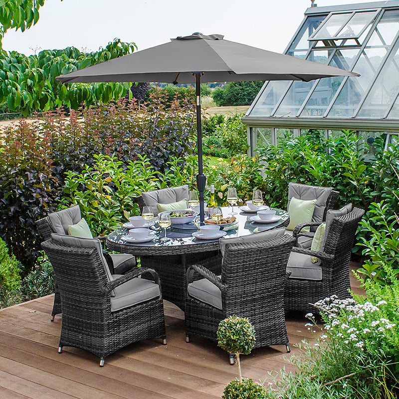 Amalfi Rattan 6 Seater Set | MJT622