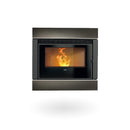 Klover Wave 90 Air Matt Black 9kw Pellet Insert