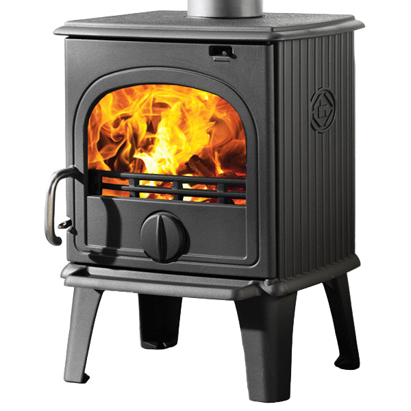 Dru 44 Multi-Fuel Stove | 4.9kW | Matt Black