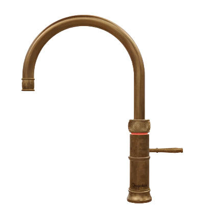 Quooker PRO3 Classic Fusion Round Patinated Brass