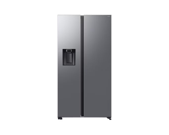 Samsung 640L Bespoke AI Series 6 Side-by-Side Fridge Freezer | Silver | RS70F64KET EU