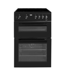 Beko Electric Cooker Black 600mm | KTC611K