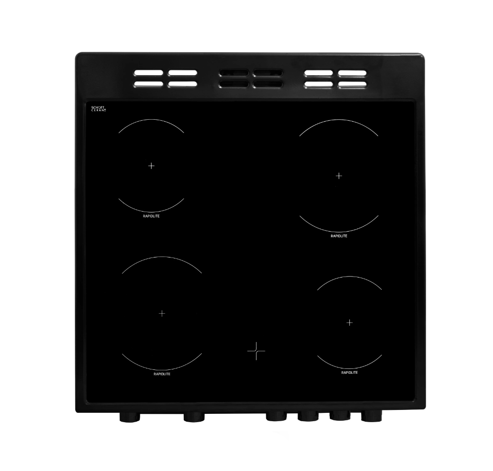 Beko Electric Cooker Black 600mm | KTC611K