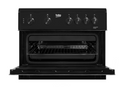 Beko Electric Cooker Black 600mm | KTC611K