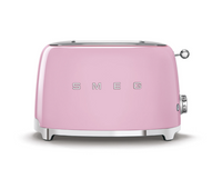 Smeg 50's Retro Style 2 Slice Toaster | Pink
