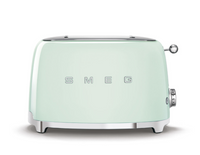 Smeg 50's Retro Style 2 Slice Toaster | Pastel Green