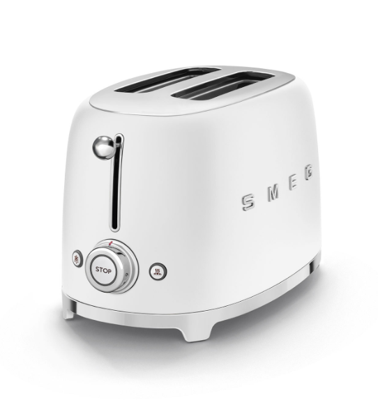 Smeg 50's Retro Style 2 Slice Toaster | White