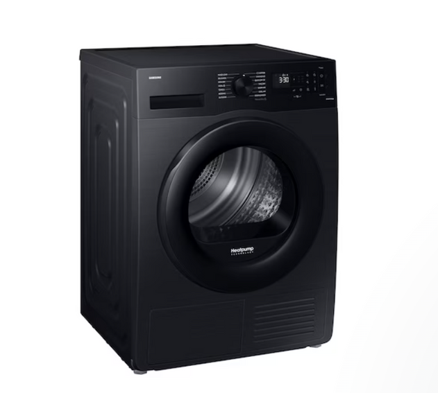 Samsung Dryer Heat Pump 9kg Black | DV90CGC0A0ABEU
