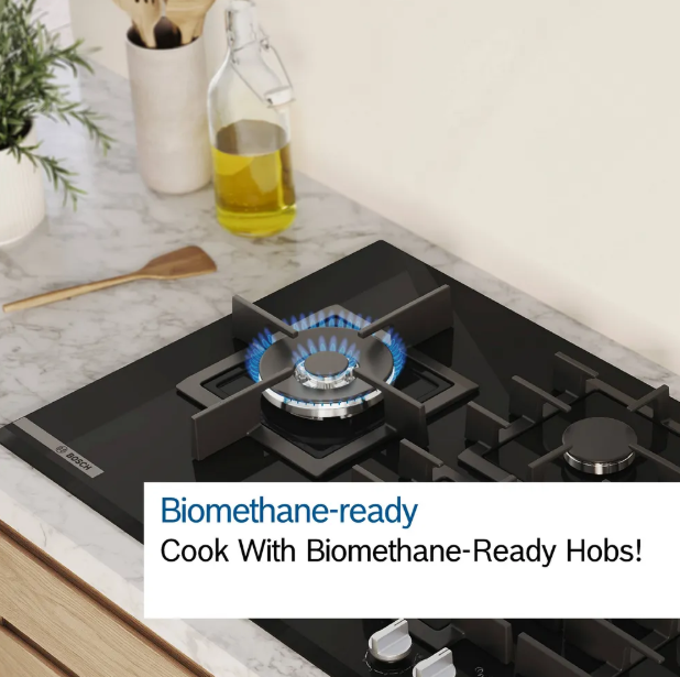 Bosch 90cm Gas Hob Black Glass | PPM9A6i40