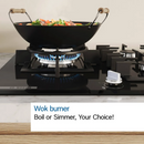 Bosch 90cm Gas Hob Black Glass | PPM9A6i40
