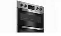 Beko Double Oven Steel 600mm | BBDF26300X