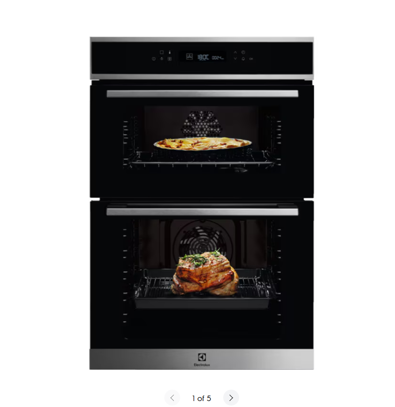 Electrolux Steel Double Fan Oven | KDFCC00X