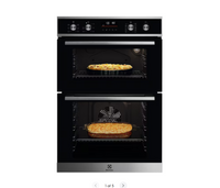 Electrolux Steel Electric Double Oven | EDFDC46X