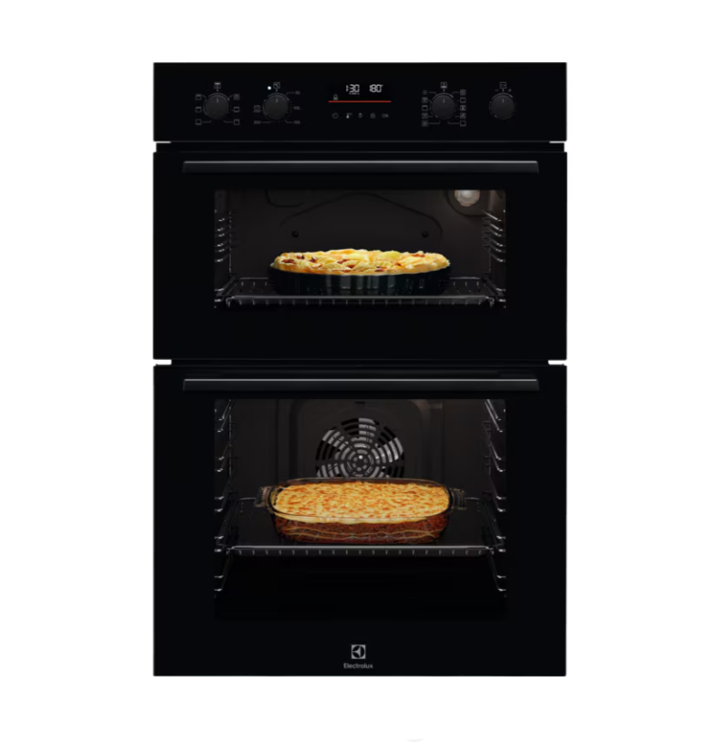 Electroloux Integrated Double Oven Black | EDFDC46K