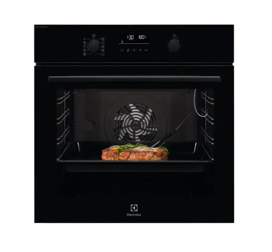 Electrolux Single Fan Electric Oven | Black | EOD6C46K2