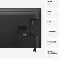 LG 43" 4K Smart TV | 43UR78006LK.AEK