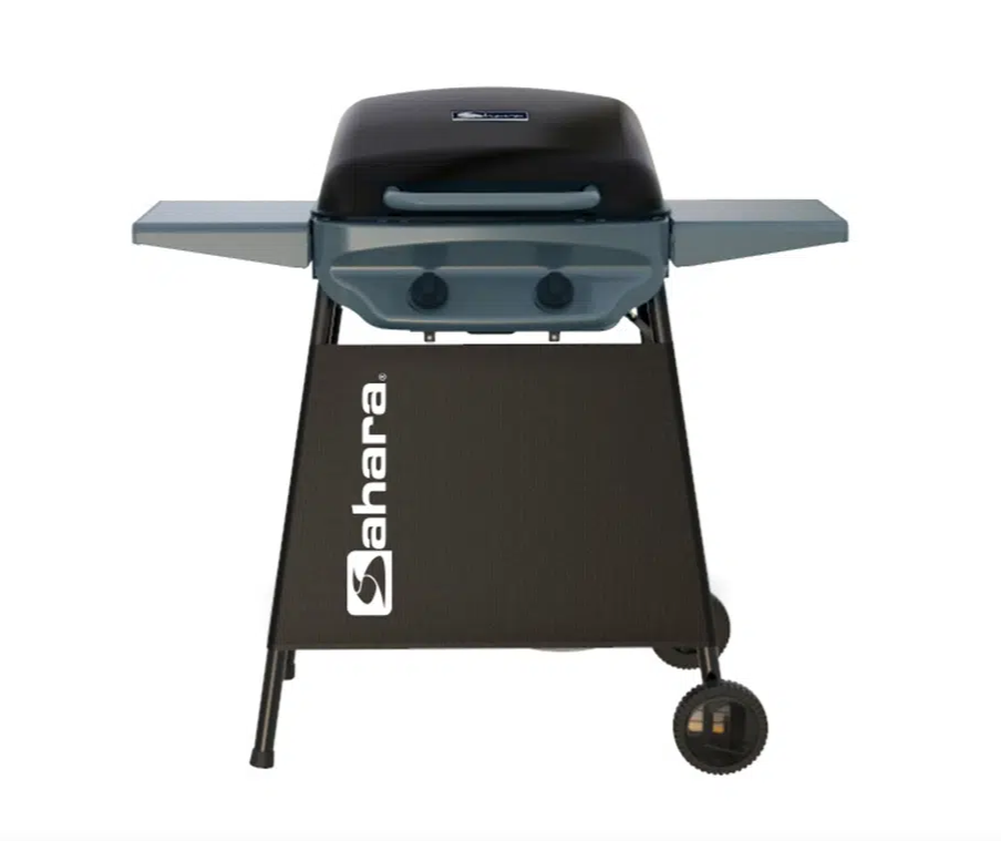 Sahara 2 Burner Gas BBQ Rapid Assembly Plus