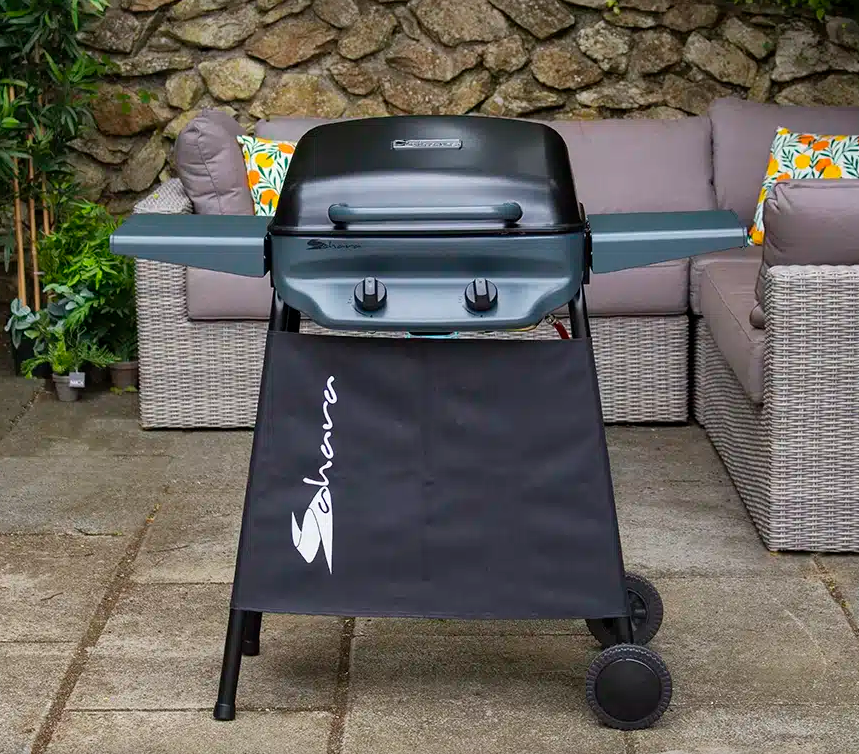 Sahara 2 Burner Gas BBQ Rapid Assembly Plus