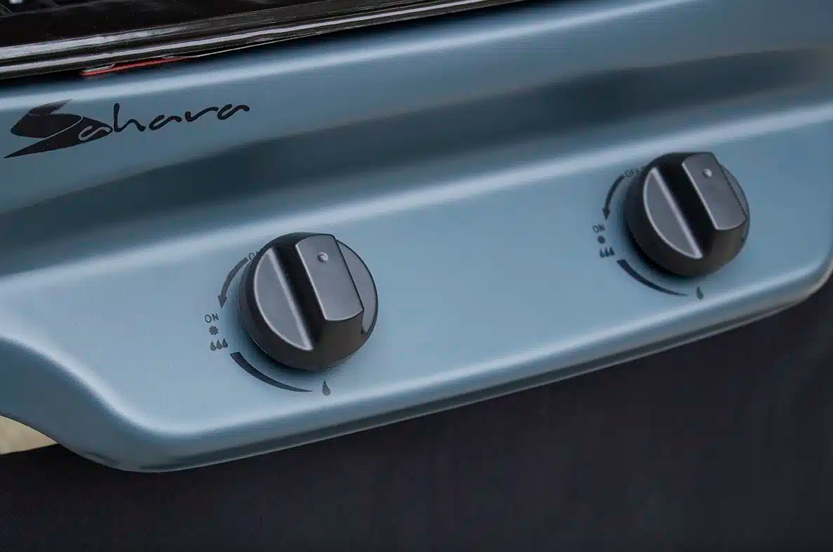 Sahara 2 Burner Gas BBQ Rapid Assembly Plus