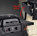 Oscar 2 Burner Gas BBQ black