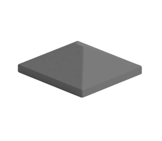 SmartFence Post Cap | Merlin Grey